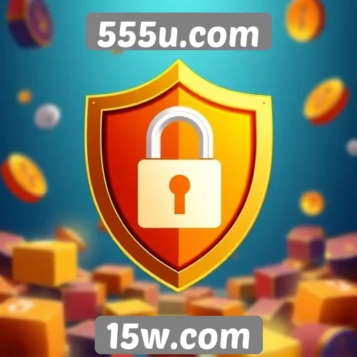Recursos de segurança para jogadores no 555u.com